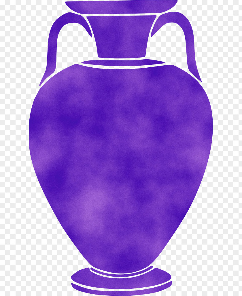 Vase Blue Purple Violet Cobalt PNG
