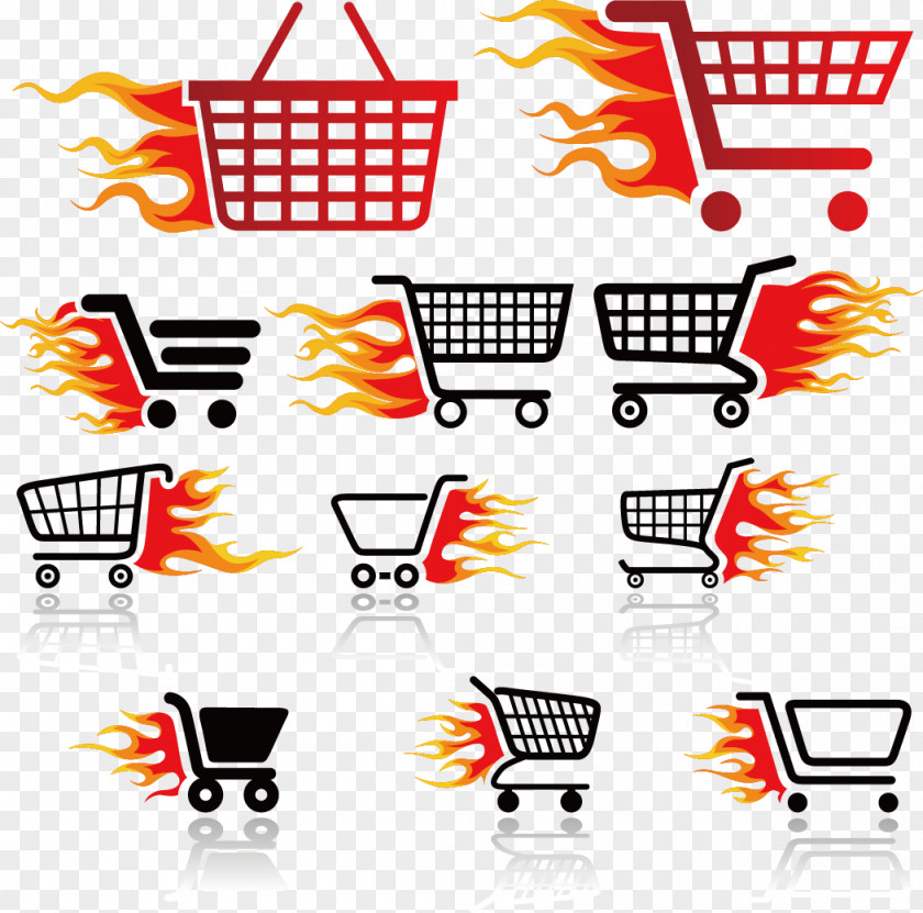 All Kinds Of Flame Shopping Cart Icon For Free Download Stock Photography Royalty-free PNG