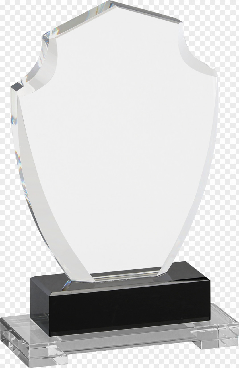 Glass Trophy Award Commemorative Plaque Gift PNG