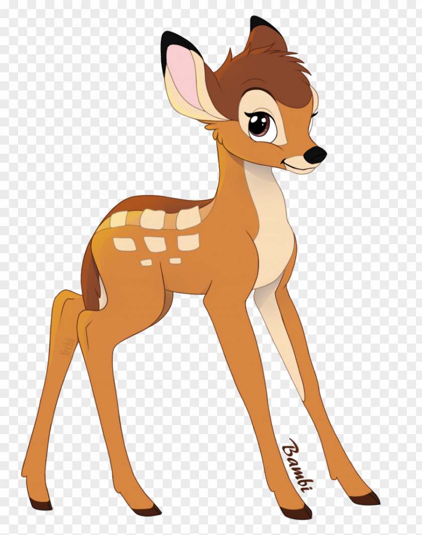 Painted Wolf Bambi Thumper Faline Art PNG
