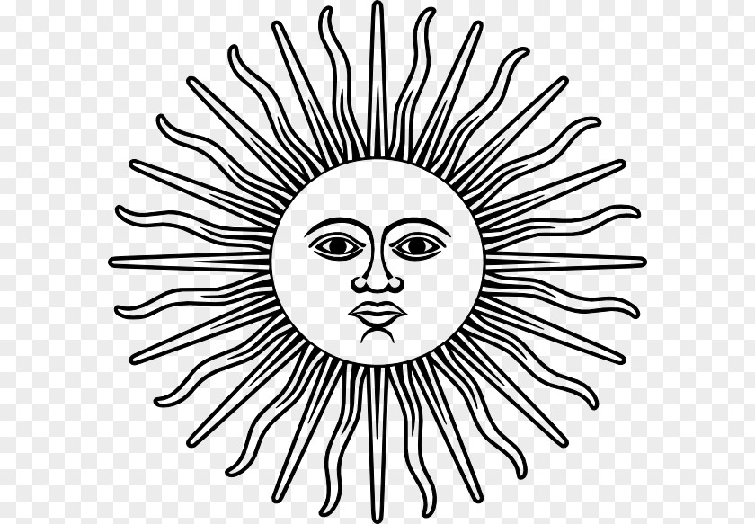 SUN RAY Flag Of Argentina Sun May Revolution PNG