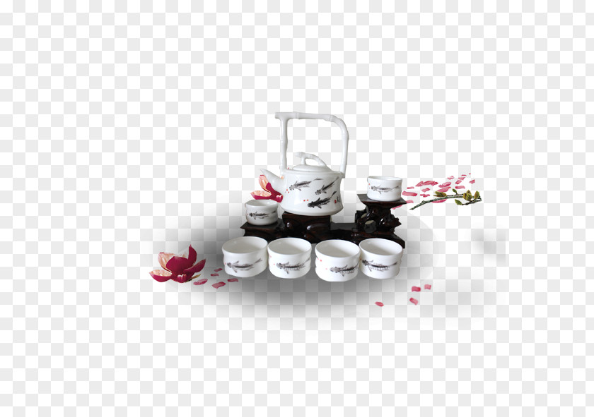 Tea Set Download PNG