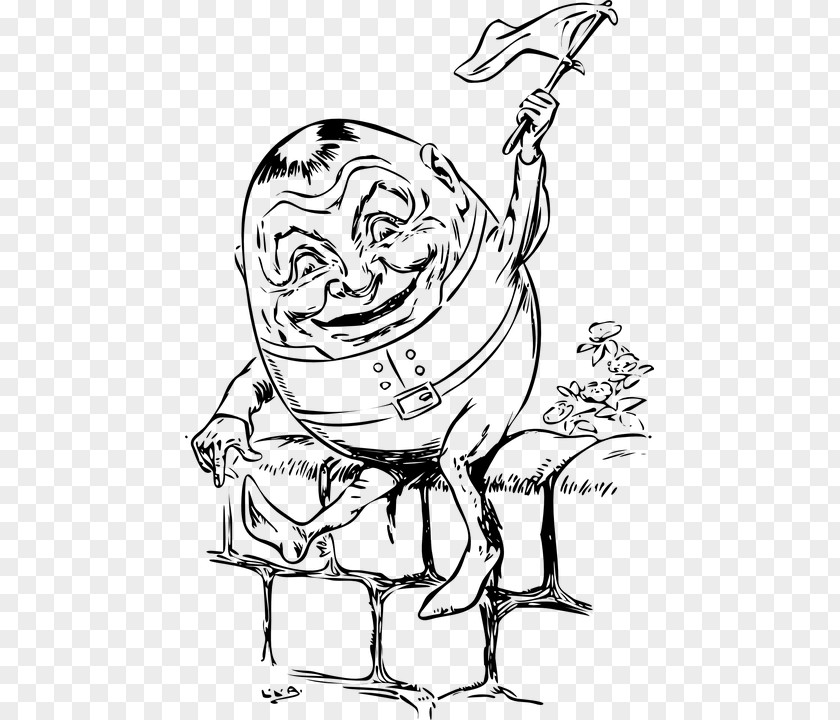 Humpty Dumpty's Son Dumpty Mother Goose Drawing All The King's Men Clip Art PNG