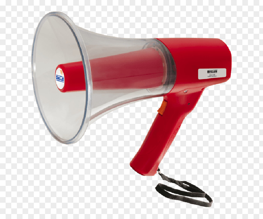 Loud Hailer Microphone Megaphone Public Address Systems Lalsons Electronics Ahuja Loudspeaker PNG