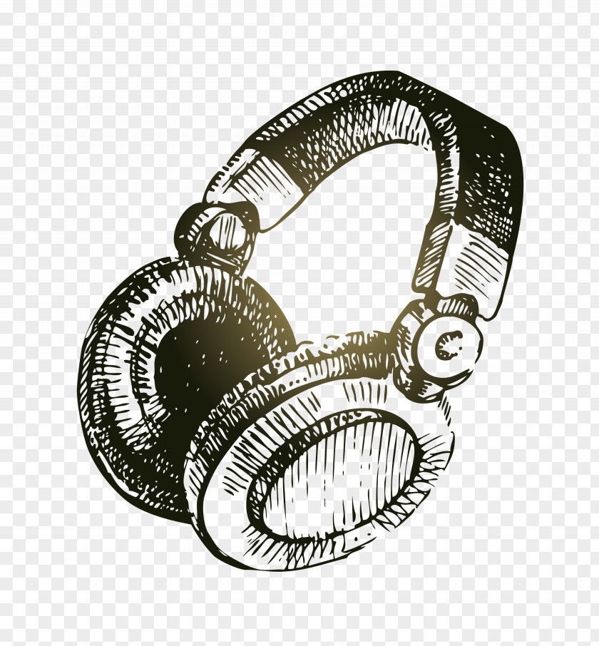 Sketch Headphones Drawing Royalty-free Stock Illustration PNG