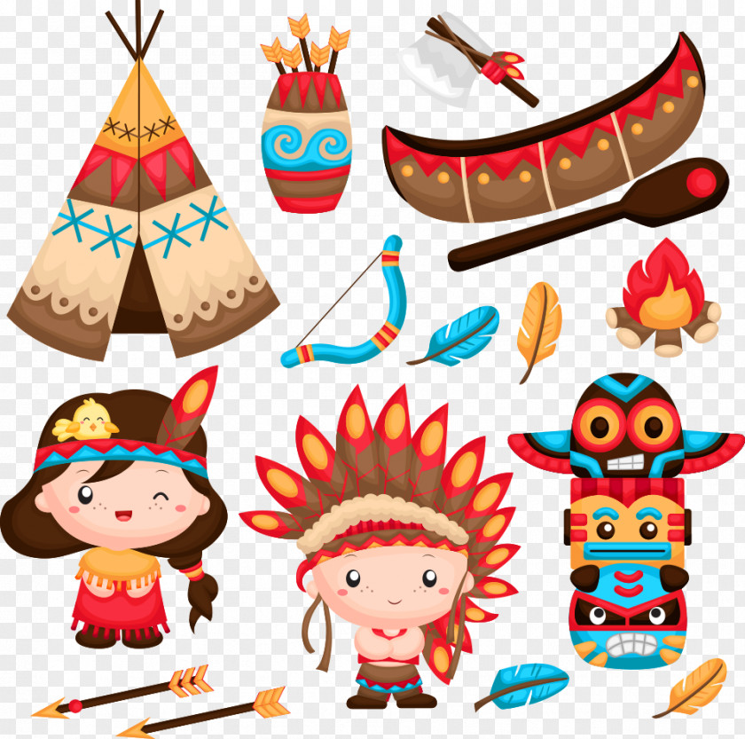 Vector Indiana And Bows Native Americans In The United States Stock Photography Clip Art PNG