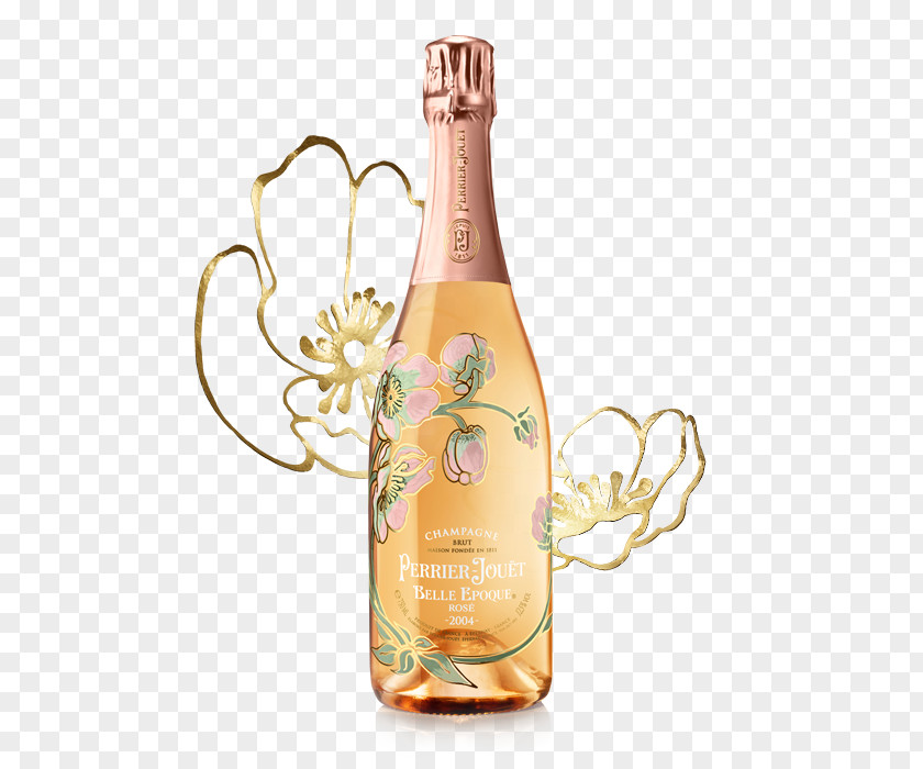 Champagne Rosé Wine Épernay Belle Époque PNG