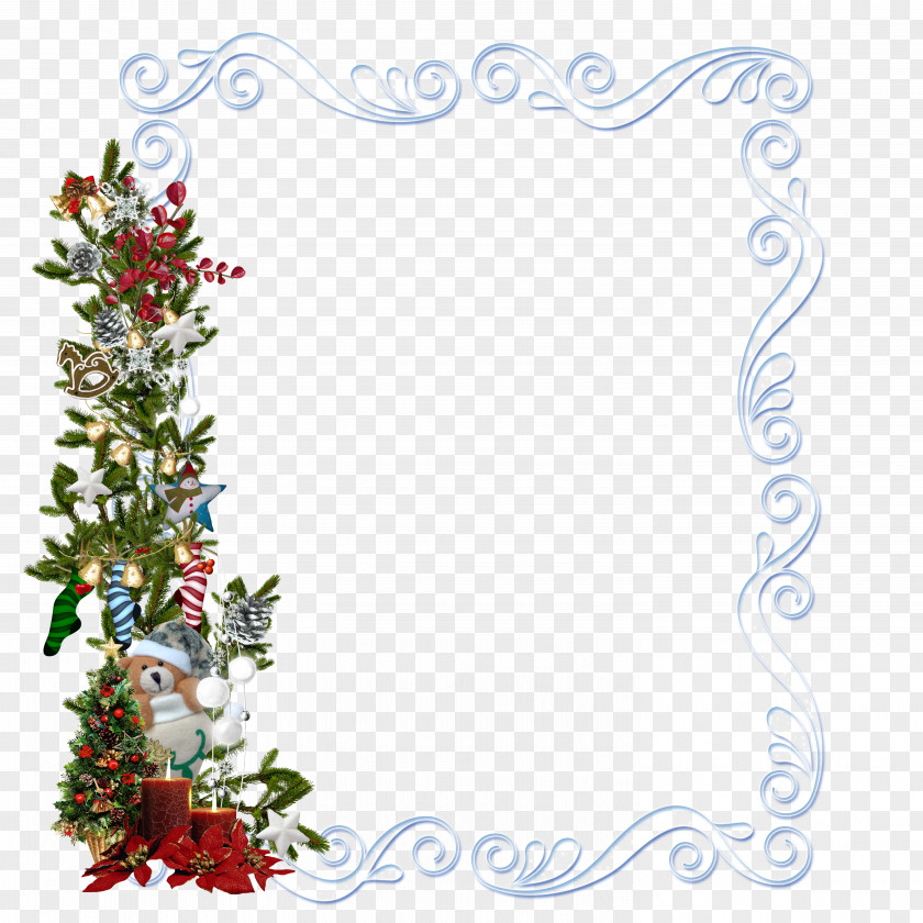 Christmas Tree Guirlande De Noël Garland PNG