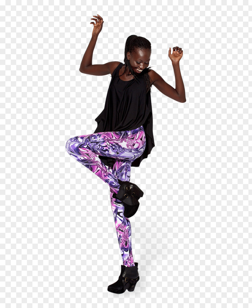 Gatecrasher Discotech Leggings Hip-hop Dance Tights Costume PNG