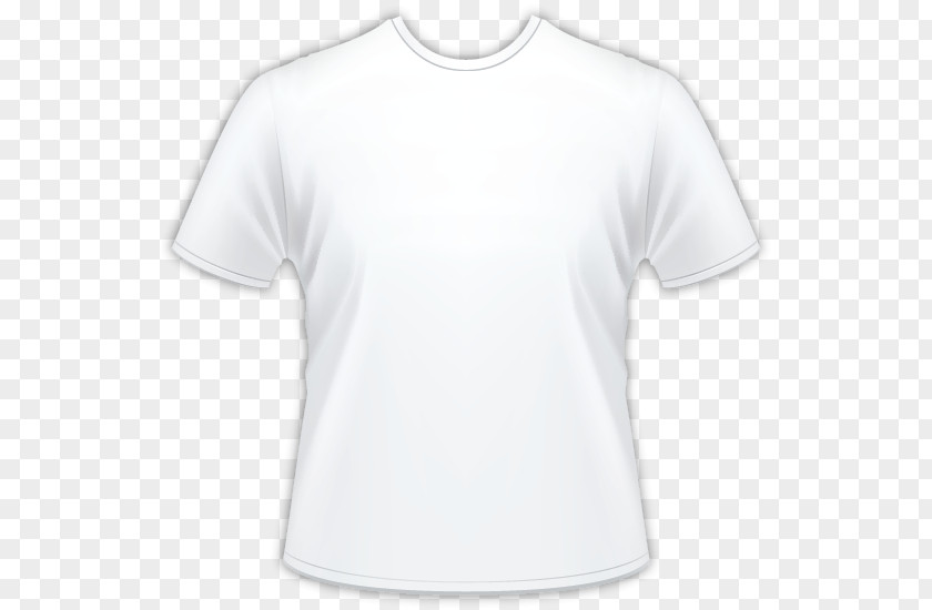 Printable T-shirt Template Sleeve Neck PNG