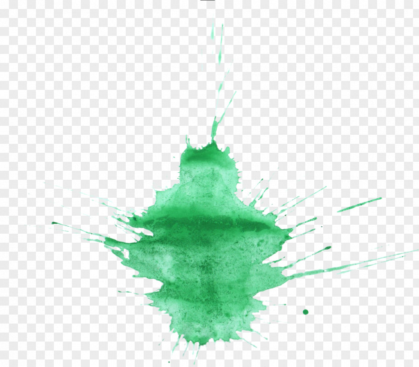Watercolor Greens Green Painting PNG