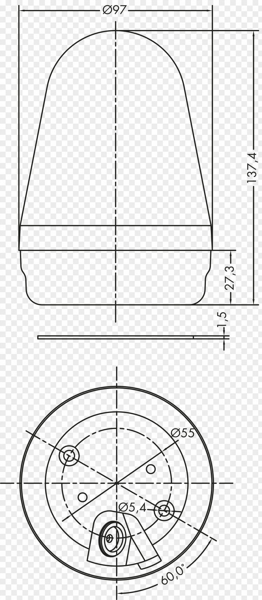 Angle Technical Drawing Diagram PNG