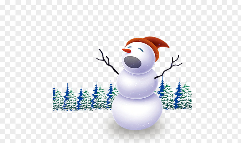 Christmas Snowman PNG