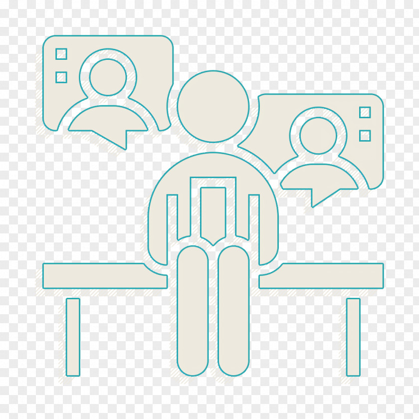 Conversation Icon Concentration Bench PNG