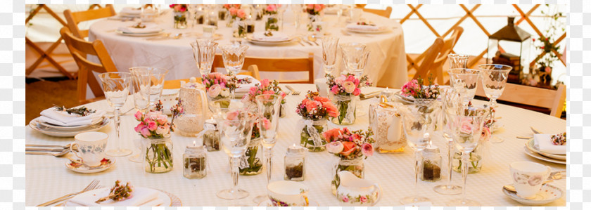 English Garden Banquet Centrepiece Wedding Reception Yurt PNG