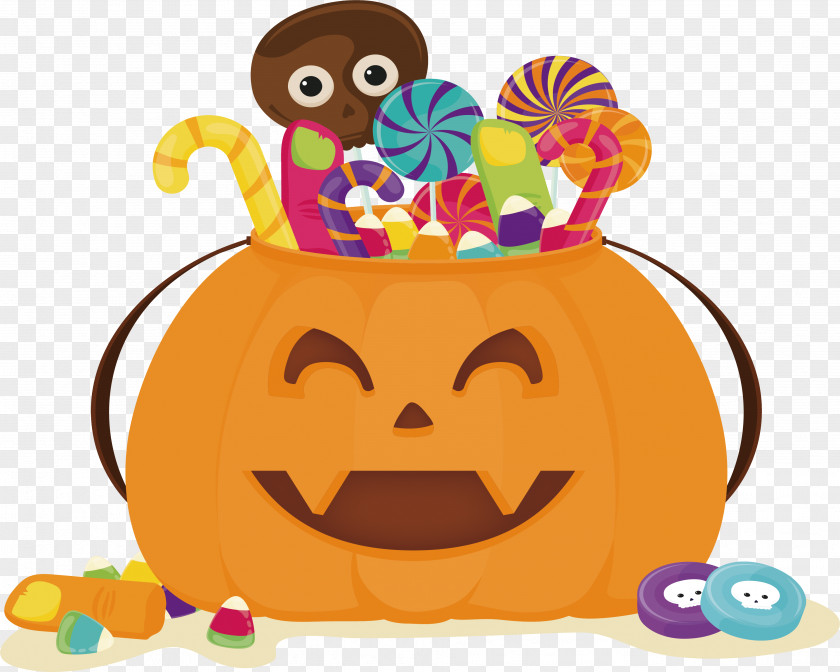 Lovely Candy Basket PNG