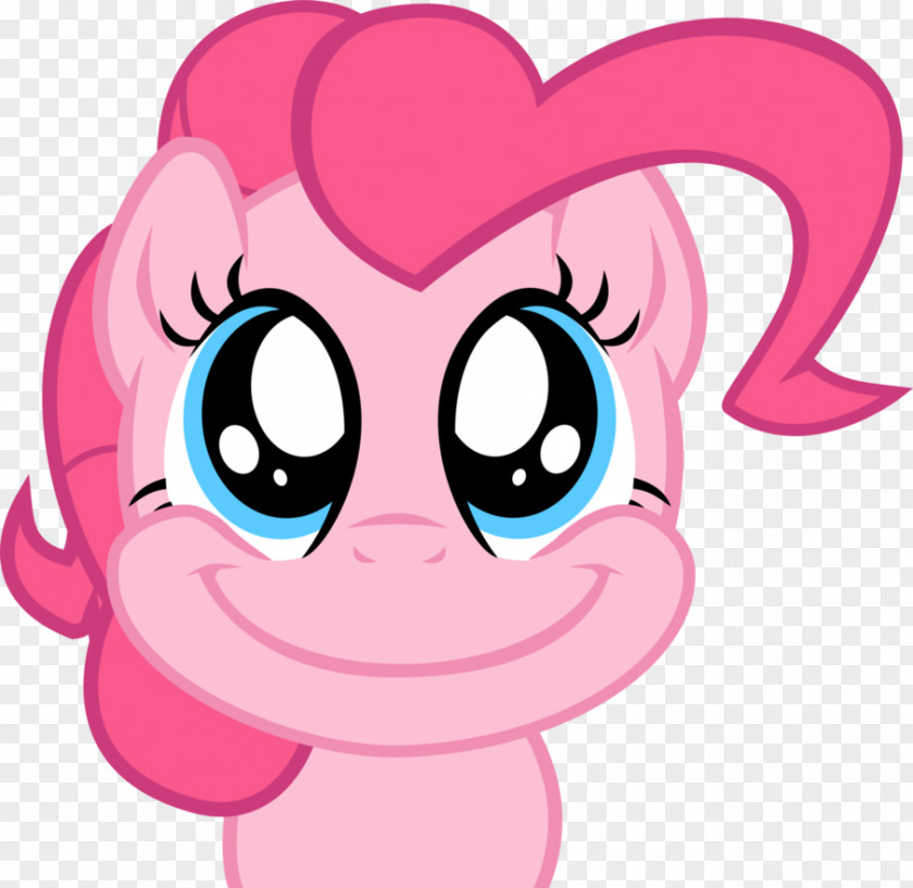 Nosehd Pinkie Pie Smile Fluttershy PNG
