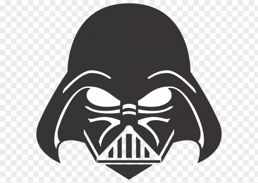 Darth Vader Helmet Anakin Skywalker Maul Decal Sticker Paper PNG