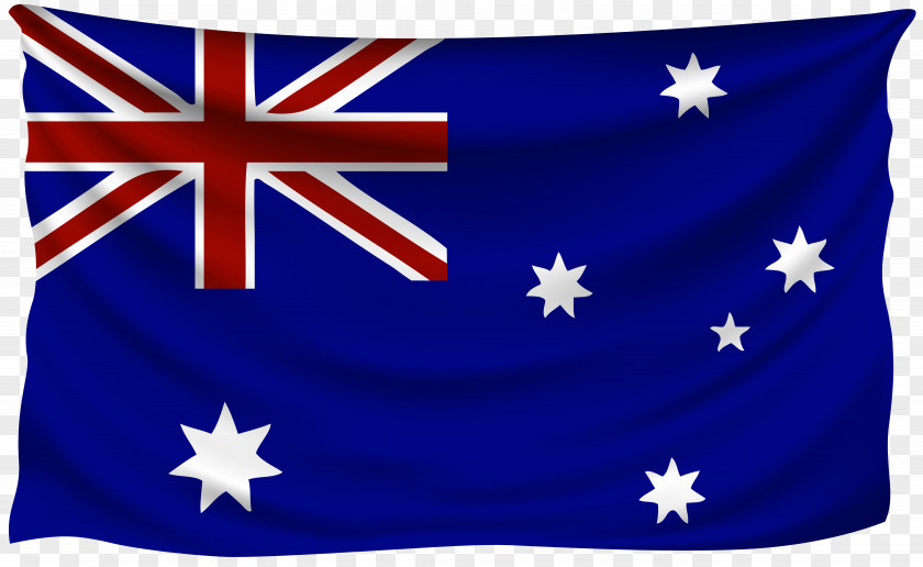 Shriveled Flag Of Australia National Clip Art PNG