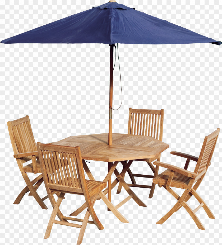 Sun Umbrella Table Garden Furniture Patio Chair PNG