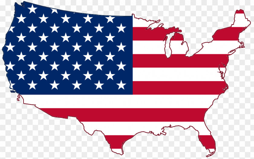 American Flag Page Border Of The United States Map Clip Art PNG