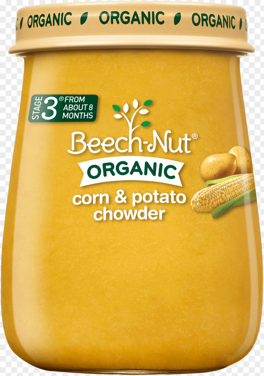 Beech Nut Organic Baby Food Condiment Corn PNG