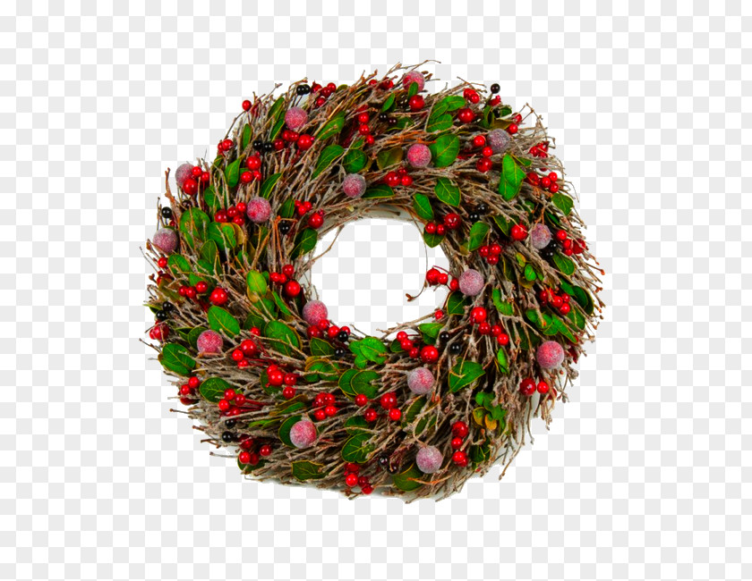 Christmas Wreath Twig Ornament PNG