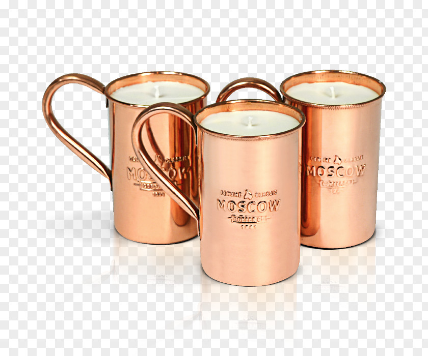 Copper Moscow Mule Cocktail Mother's Day Mug PNG