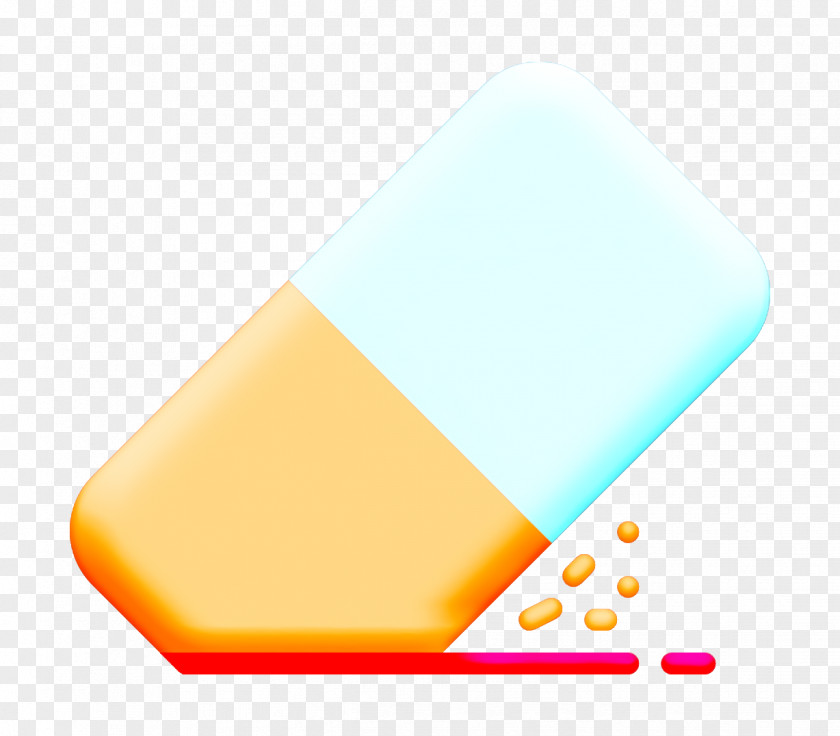 Eraser Icon Education Elements PNG