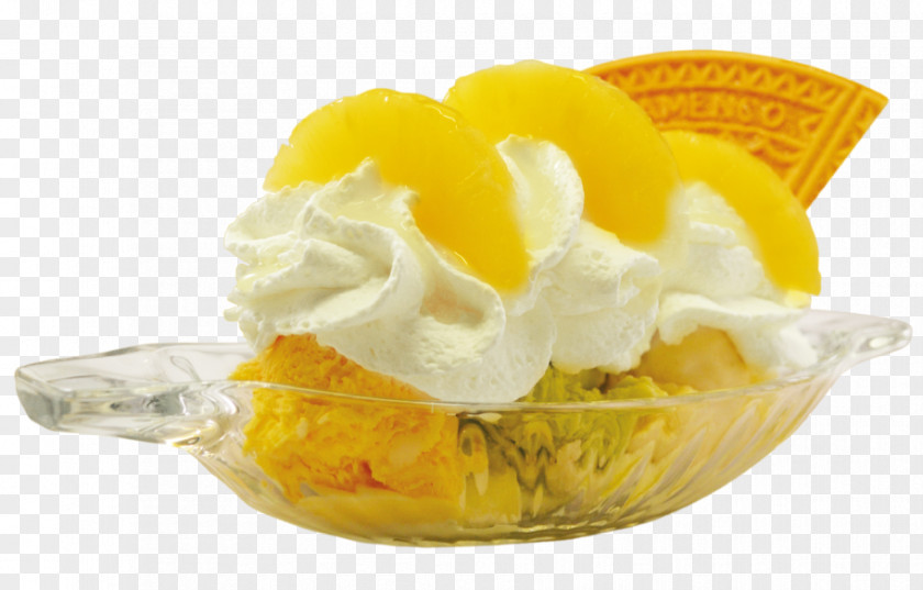 Gelato Sundae Frozen Yogurt Sorbet Cream PNG