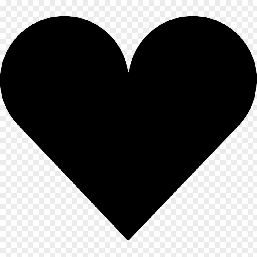 Heart Free Image Black And White Font PNG