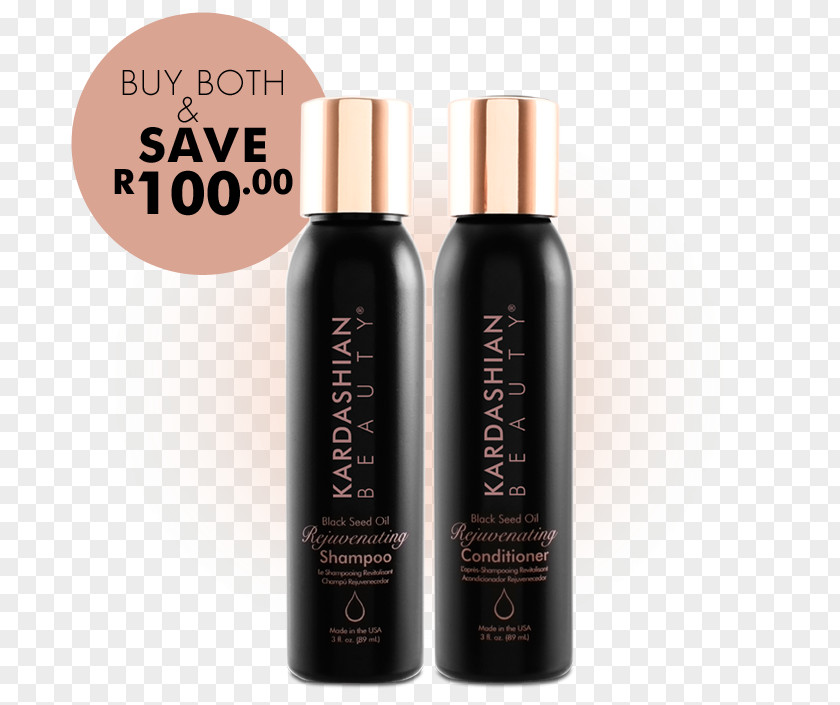Oil Lotion Hair Conditioner Kardashian Beauty Black Seed Rejuvenating Shampoo PNG