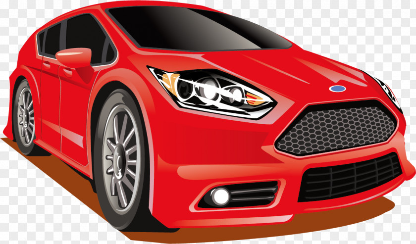 Red Net Ford 2015 Fiesta Car Motor Company PNG