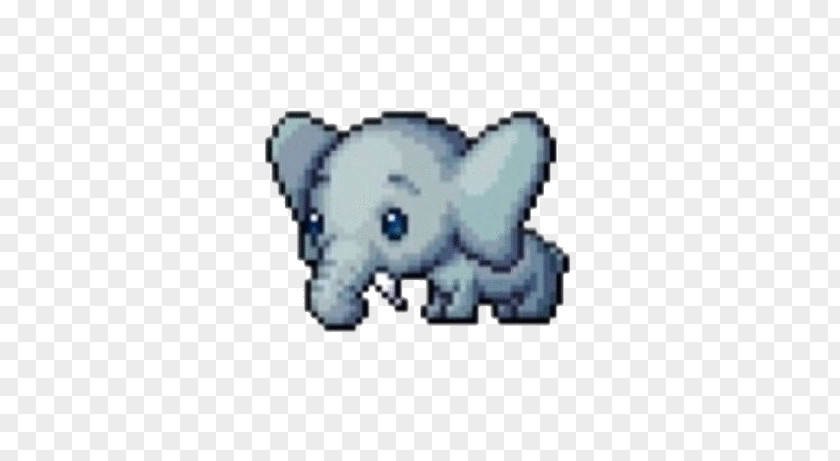 Tumblr Elephantidae Pixel Art PNG