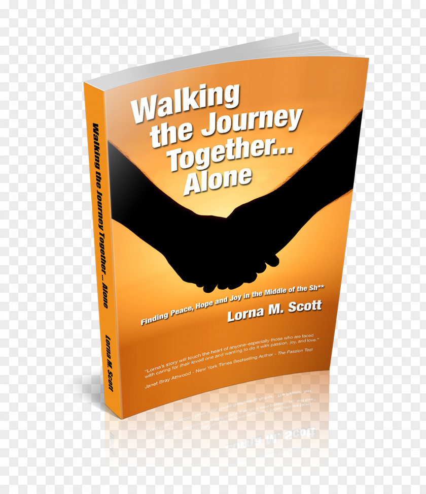 Book Walking The Journey Together ... Alone: Finding Peace, Hope And Joy In Middle Of Sh** Brand PNG