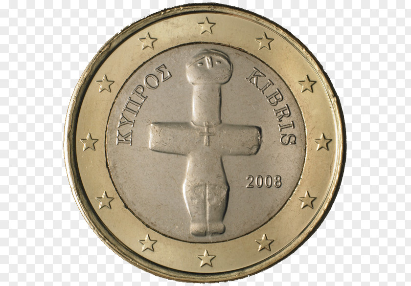 Coin 1 Euro Uncirculated Cent 2 PNG