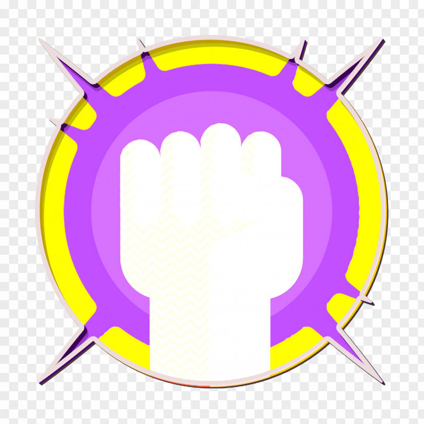 Fist Icon Punch Superhero PNG