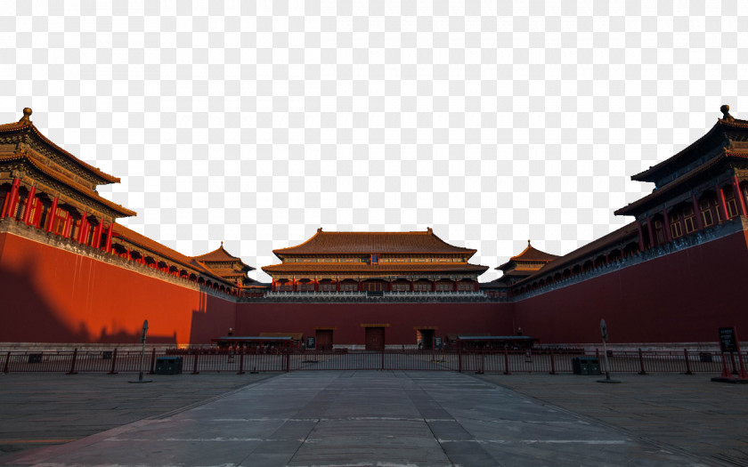 Forbidden City Resort Meridian Gate Tiananmen Jingshan Park Hall Of Supreme Harmony PNG