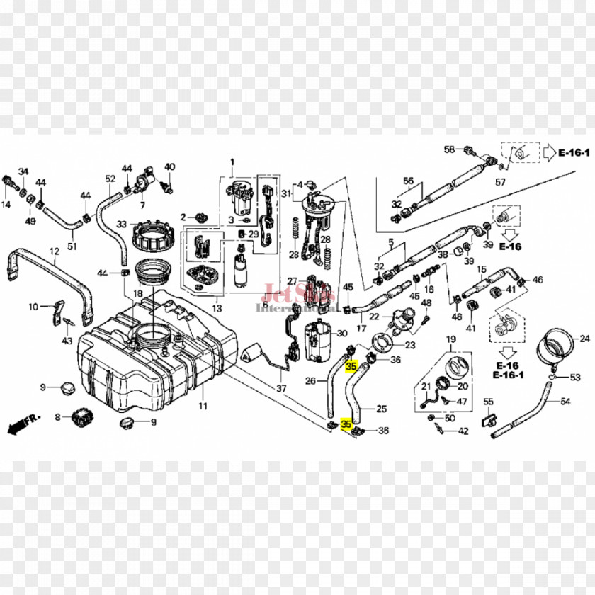 Hose With Water Honda Car /m/02csf Engineering PNG