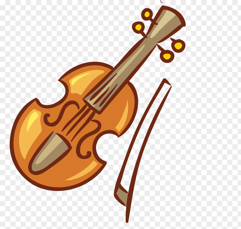 Illustration Violin Drawing Musical Instrument PNG
