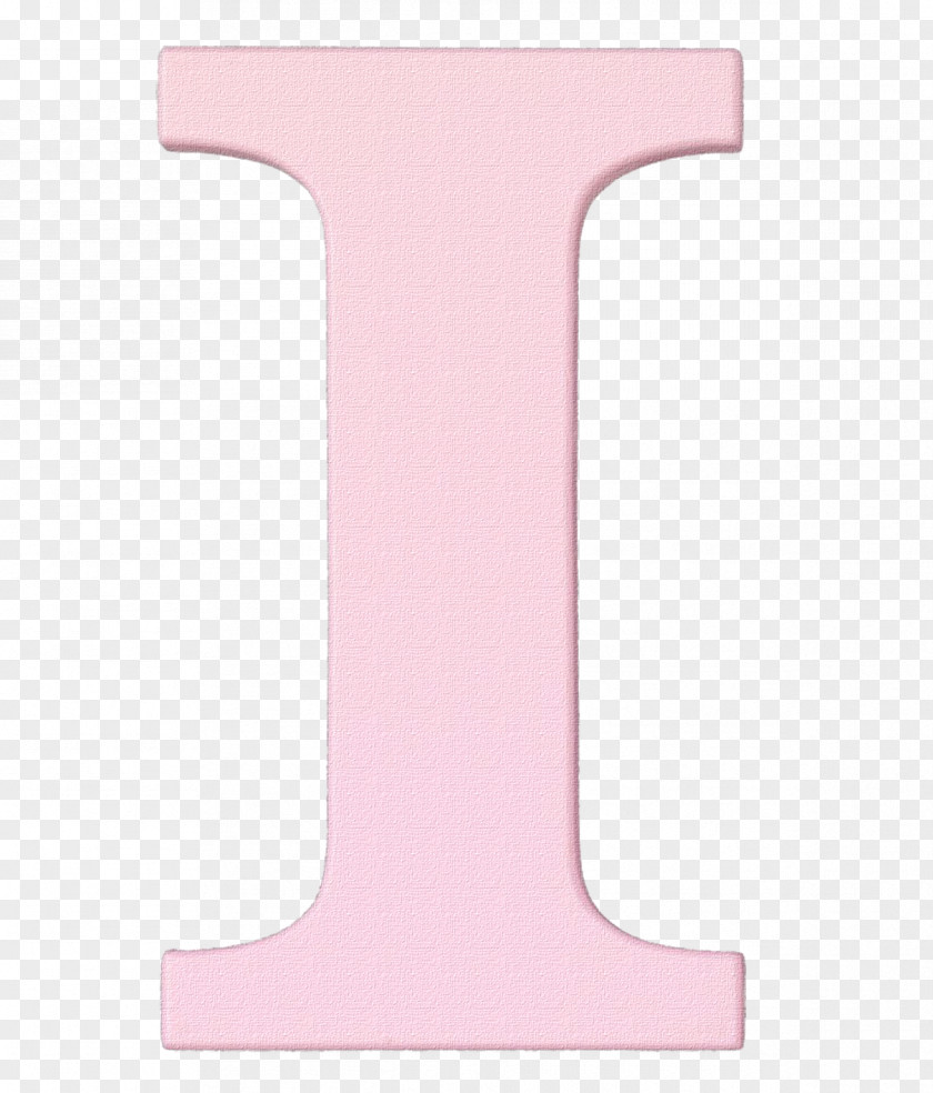 Pink Letter I Download PNG