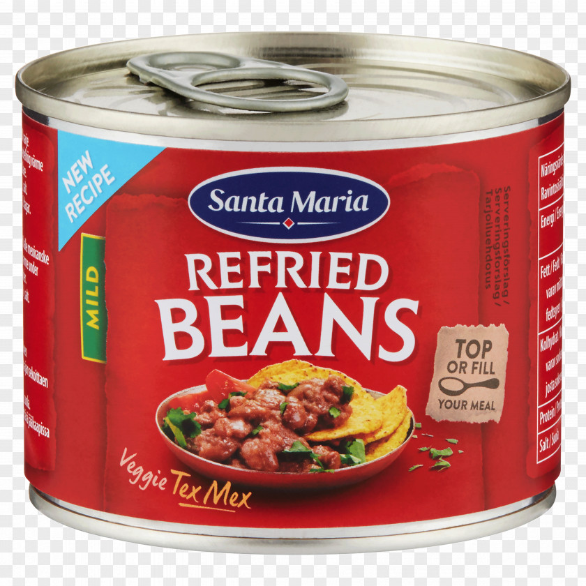 Tex Mex Refried Beans Taco Mexican Cuisine Vegetarian Slow Cookers PNG