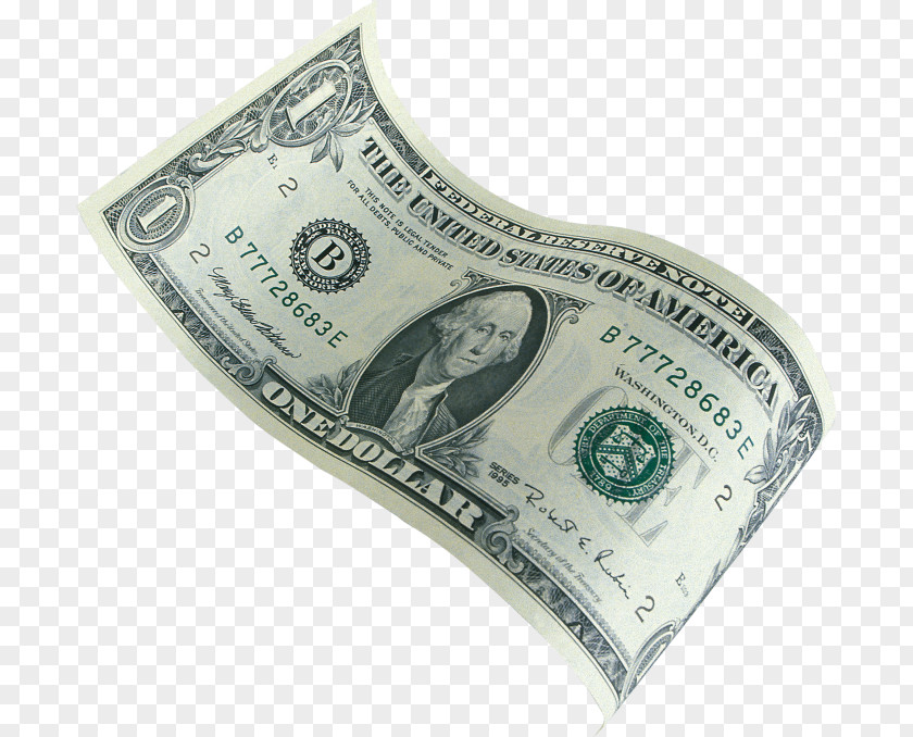 Banknote United States Dollar One-dollar Bill Sign Clip Art PNG