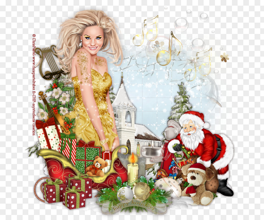 Christmas Atmosphere Ornament Decoration Tree Notebook PNG