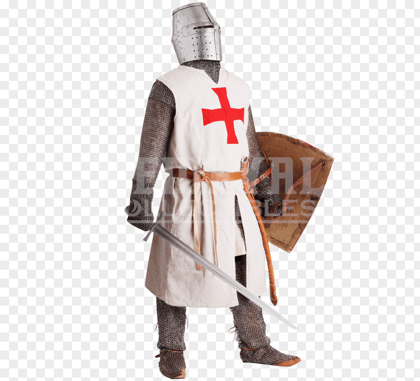 Knight Templar Crusader Knights Middle Ages Surcoat PNG