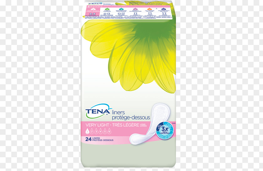 Light Leak TENA Pantyliner Urinary Incontinence Pad Kotex PNG