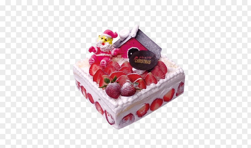 Strawberry Cake Box Cream Christmas Mooncake Pie PNG