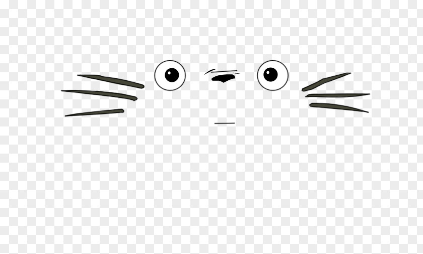 Totoro White Cartoon Clip Art PNG