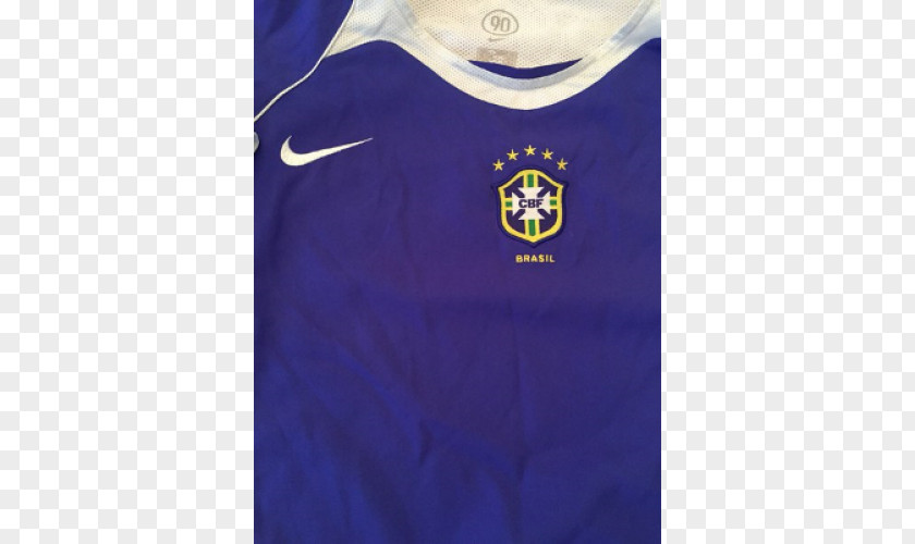 Brazil National Football Team T-shirt Uniform Sleeveless Shirt Jersey PNG