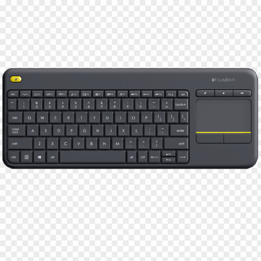 Computer Mouse Keyboard Logitech K400 Plus Wireless PNG